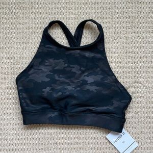 Forever 21 Dark Camo Patterned Sports Bra
